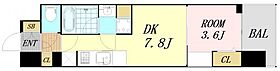 大阪府大阪市浪速区桜川1丁目（賃貸マンション1DK・3階・28.44㎡） その2