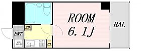 フレア新大阪  ｜ 大阪府大阪市淀川区宮原1丁目（賃貸マンション1K・6階・16.52㎡） その2