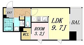 シーズンフラッツ梅田EAST  ｜ 大阪府大阪市北区浮田2丁目（賃貸マンション1LDK・2階・34.67㎡） その2