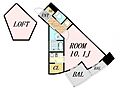 フォレステージュ江坂垂水町9階6.9万円