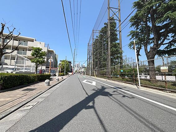 前面道路