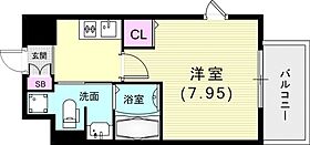 プロシード兵庫駅前通 801 ｜ 兵庫県神戸市兵庫区駅前通1丁目3-22（賃貸マンション1K・8階・25.08㎡） その2