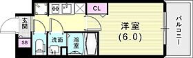 プレサンス神戸長田ラディアラ 505 ｜ 兵庫県神戸市長田区若松町1丁目9-2（賃貸マンション1K・5階・21.46㎡） その2