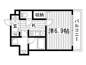 KAISEI神戸海岸通 602 ｜ 兵庫県神戸市中央区栄町通4丁目2-17（賃貸マンション1K・6階・23.40㎡） その2