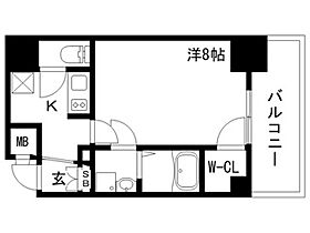 兵庫県神戸市中央区御幸通2丁目1-2（賃貸マンション1K・12階・26.61㎡） その2