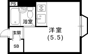 メゾンド山手  ｜ 兵庫県神戸市中央区中山手通1丁目20-15（賃貸マンション1R・2階・19.25㎡） その2