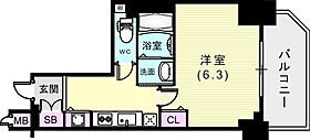 LEGESTA神戸ガーデンパレス 1203 ｜ 兵庫県神戸市中央区八雲通2丁目3-3（賃貸マンション1K・12階・23.10㎡） その2