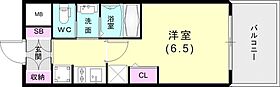 エステムコート神戸ハーバーランド前VIIレーベル 1507 ｜ 兵庫県神戸市兵庫区佐比江町7-5（賃貸マンション1K・15階・20.99㎡） その2