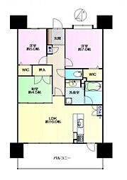 間取図画像 3LDK