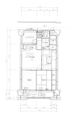間取り ロイヤルコーポランド上田中 10階/-
