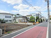 北側道路　東側から撮影