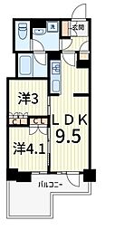 プレミスト金町 2LDKの間取図画像