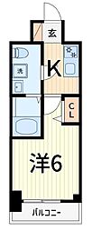 GRANPASEO金町 1Kの間取図画像