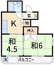 宇田川ビル 301 ｜ 東京都葛飾区金町2丁目（賃貸マンション2K・3階・29.16㎡） その2