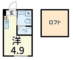 間取図画像 ワンルーム