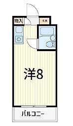 TOP青砥NO4 ワンルームの間取図画像