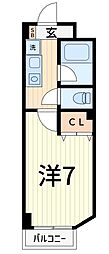 Petitgrandeロワール 1Kの間取図画像