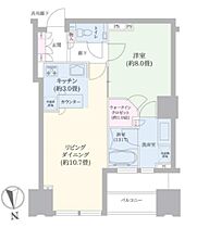 東京都江東区豊洲3丁目4-1（賃貸マンション1LDK・8階・52.50㎡） その2