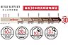 その他：建物に自信があります！　安心の建物３０年間長期建物保証♪　他に地盤保証２０年、白アリ保証１０年、無料定期点検３回、充実のアフターサービス付き☆　安心して長くお住まい頂けるよう保証・サポート致します！