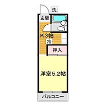 山根ビル 401 ｜ 山口県山口市今井町4-10（賃貸マンション1K・4階・19.98㎡） その2