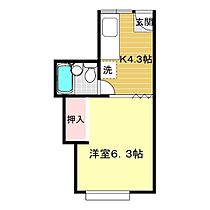 コート矢原 208 ｜ 山口県山口市矢原1154-3（賃貸アパート1K・2階・21.75㎡） その2