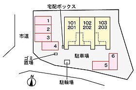 山口県山口市小郡尾崎町11-1（賃貸アパート1LDK・1階・36.25㎡） その16