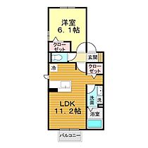 山口県山口市平井357-1（賃貸アパート1LDK・2階・41.26㎡） その2