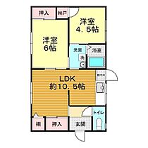 大内千坊借家 1号棟 ｜ 山口県山口市大内千坊2丁目16-3（賃貸一戸建2LDK・--・49.68㎡） その2