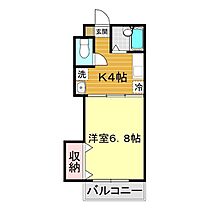 ウェルス西京I 204 ｜ 山口県山口市平井465-25（賃貸アパート1K・2階・25.20㎡） その2