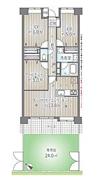 間取図画像 2SLDK