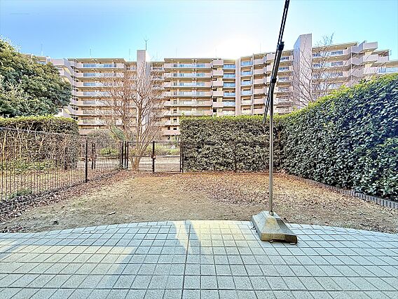 専用庭からの眺...