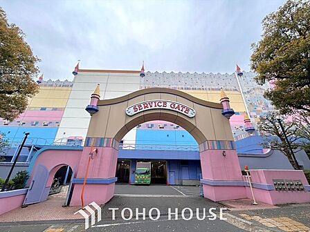 サンリオピューロランド 距離約600m