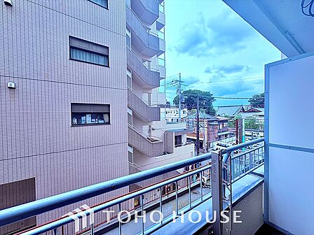 バルコニーからの眺望です。