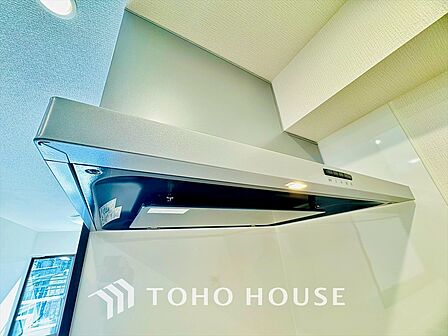 高い排気能力とスタイリッシュなデザインが魅力の換気システム。