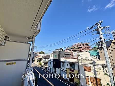 バルコニーからの眺望です。