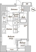 カーサスプレンディッド一番町  ｜ 東京都千代田区一番町（賃貸マンション1R・5階・27.82㎡） その2