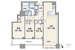 間取図画像 3LDK
