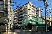 ロワール北千住の外観（北西側から）