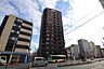 外観：レジデンシャルステートタワー南千住の外観（北西側から）