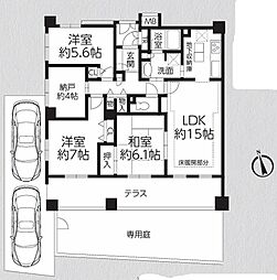 間取図画像 3SLDK