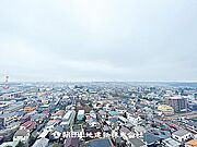 高層ならではの開放感あふれる景色。
