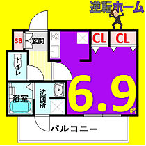 プレサンス金山グリーンパークス  ｜ 愛知県名古屋市中区平和1丁目（賃貸マンション1K・10階・24.86㎡） その2