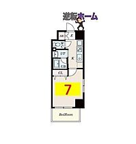 レーベスト名駅南  ｜ 愛知県名古屋市中村区名駅南2丁目（賃貸マンション1K・8階・24.86㎡） その2