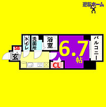 プレサンス鶴舞ファースト  ｜ 愛知県名古屋市中区千代田3丁目（賃貸マンション1K・15階・23.60㎡） その2