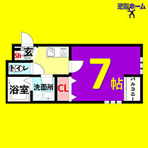 プランドールS  ｜ 愛知県名古屋市中区新栄1丁目（賃貸マンション1K・2階・24.08㎡） その2