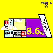 ル・シャンパーニュ  ｜ 愛知県名古屋市千種区今池4丁目（賃貸マンション1K・6階・30.27㎡） その2