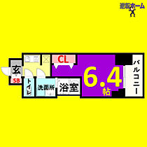 S-RESIDENCE平安通  ｜ 愛知県名古屋市北区御成通3丁目（賃貸マンション1K・4階・22.70㎡） その2