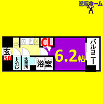 プレサンス鶴舞パーク&ステーション  ｜ 愛知県名古屋市中区千代田2丁目（賃貸マンション1K・11階・21.66㎡） その2