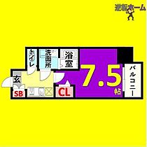 プレサンス鶴舞公園ウィズ  ｜ 愛知県名古屋市中区千代田2丁目（賃貸マンション1K・7階・25.50㎡） その2