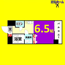 プレミアム浅間町  ｜ 愛知県名古屋市西区新道1丁目（賃貸マンション1K・6階・25.18㎡） その2